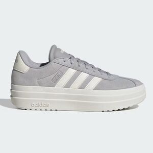 VL COURT BOLD SHOES Adidas Gray and White Platform Sneakers women’s size 10